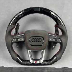 Audi Carbon Fiber LED Steering Wheel – A3 A4 A5 A6 C7 S3 S4 S5 RS3 RS7 Q5 Q7