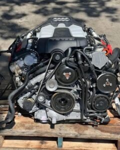 Audi 3.0T TFSI supercharged V6 engine with 45,000 KM compression tested